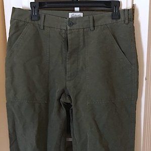 GABARDINE ARMY GREEN PANTS SIZE 48